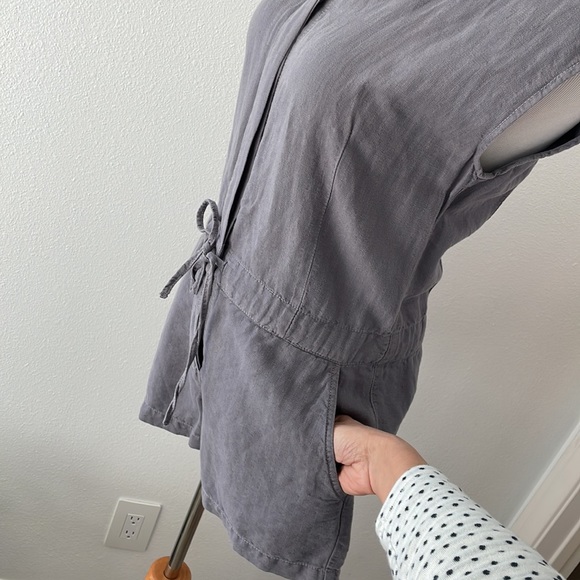 NWT Level 99 Gray Romper - Picture 5 of 12